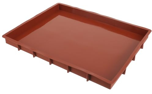 HIAKDOFT Stampo per Dolci in Silicone Rettangolare Antiaderente, Facile da Pulire e Sicuro, per Uso Domestico e Amanti del Pane in Casa