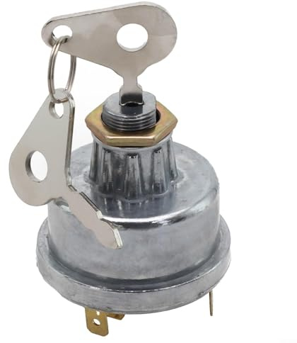 Interruptor de encendido con 2 llaves para tractores Massey Ferguson 35 35x 65 135 148 165 168 175 178 185 188 835 Fe35 para Sleeve Ih 276 434 444 B250 B275