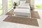Hanse Home Pure Teppich Bettumrandung 3-teilig – Bettvorleger Bettläufer Teppichläufer Kurzflor Einfarbig Unifarben Läufer-Set für Kinderzimmer Schlafzimmer, Braun, 2X 70x140cm 1x 70x240cm