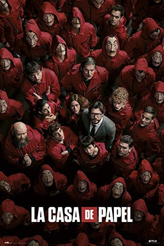 empireposter Poster La Casa de Papel – Guerra – Dimensioni 61 x 91,5 cm