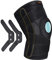 Thx4COPPER Ginocchiera incernierata compressione-Patella aperta regolabile con cinghie e stabilizzatori laterali-Supporto ginocchio per protezione e sollievo dal dolore ACL,MCL, artrite, tendinite-XL