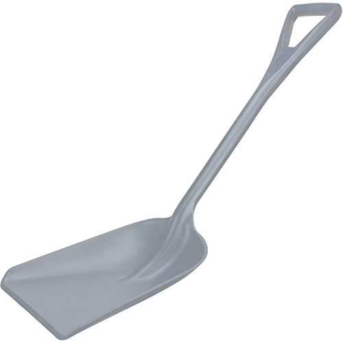 SPARTA 41076EC23 Plastic Sanitary Shovel, Food Safe Plastic Shovel For Commerical Kitchens, 11 Inches, Gray