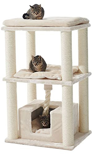 Nobby Kratzbaum BRIDA, Cream, 60 x 48 x 90 cm, 1 Stück