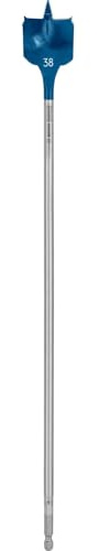 Bosch Accessories 2608900357 Holzbohrer mit Sechskantschaft 38 mm, Gesamtlänge 400 mm