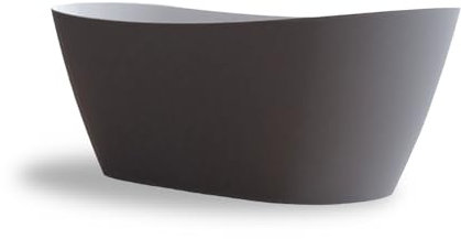 SPALINA Venecia Grise - Bañera exenta Oval L. 170 x l. 80 cm