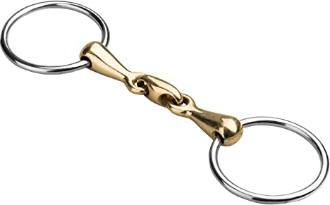 Mors à eau double cassé Start en acier inoxydable, 18 mm (12,5 cm)