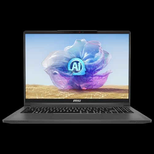 MSI Creator 16 AI Studio A1VIG-053-16 UHD 120Hz miniLED Display, Intel Core Ultra 9 185H, 64GB DDR5 RAM, 2TB GB