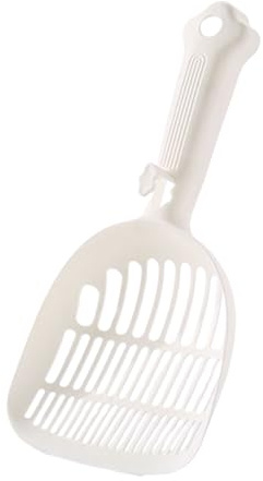 Genikeer Cat Litter Scoop | Poop Scooper Sifter,Shovel Long Handle Ergonomic Sifter for Easy Scooping Pet House Kitten Indoor Home Efficient Cleaning