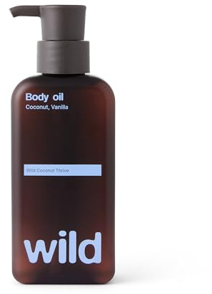 Wild Coconut Thrive Body Oil, Coconut Scent, 250ml