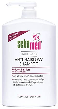 Sebamed Anti-Hairloss Shampoo | 1L Pump Bottle | Reduces Hairloss | Supports Hair Growth