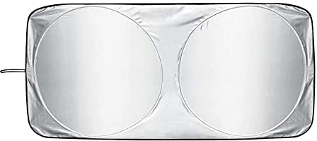 Parasole per Parabrezza Auto,Parasole per Auto,Parasole con Blocco Visiera Pieghevole per Parabrezza Anteriore,Contro i Raggi UV Protezione dalla Polvere,Manterrà la Tua Auto più Fresca,160x86cm
