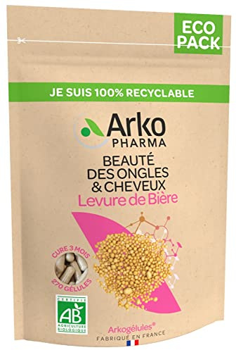 Arkopharma Arkogélules Levure de Bière bio écopack 270 gélules