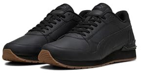 PUMA Unisex ST Runner V4 L Sneaker, Black-Strong Gray-Gum, 41 EU