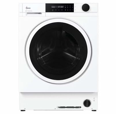 Hoover H-Wash 600 HBSI 410CL8U - 80, 10KG Large Load Capacity, 1400 RPM, White, A Energy, 16 Programmes, Touch Display, Steam Programme, Inverter Motor Built in Fully Integrated Washing Machine