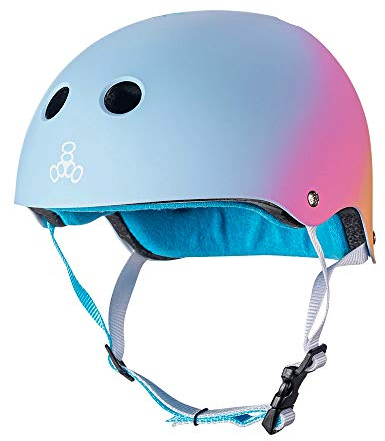 Triple Eight Unisex – Erwachsene Certified Sweatsaver Sporthelme, Sunset, M