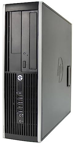 HP Elite 8300 - Ordenador de sobremesa (Intel Core i7-3770, 32GB de RAM, Disco SSD 240GB + 500GB HDD, Lector DVD,Grafica 2GB HDMI, WiFi, Windows 10 Pro ES 64) - Negro (Reacondicionado)