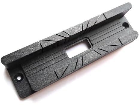 Mini Boîte à Onglets, Boîte de Scie à Onglets pour Le Travail du Bois, Table Auxiliaire de Coupe D'angle, Fixateur de Coupe en Biseau Multi Angles pour Accessoires de Construction de Modèles