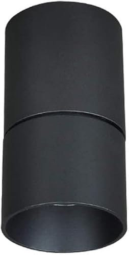 Faretto da Incasso a LED, faretto da Parete Rotondo a LED, faretto da soffitto COB Europeo, faretto da soffitto Moderno da 8 W, Lampada a Risparmio energetico (Nero)