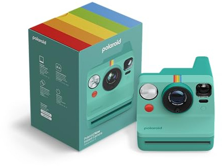 Polaroid – Now Generation 3 – Cámara Instantánea – Verde Azulado (9198)