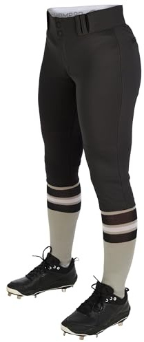 Tournament Softball Knickers, Girls' Large, Black
