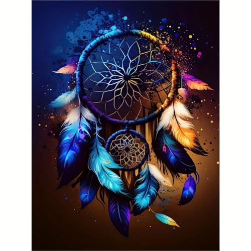 AUNHOKE Diamond Painting Full Set,Kranz 5D Diamond Painting Erwachsene Kinder,Diamond Painting Bilder,Kristall Strass Diamant Stickerei Kunst Bilder,für Wohnzimmer Schlafzimmer Büro Wand