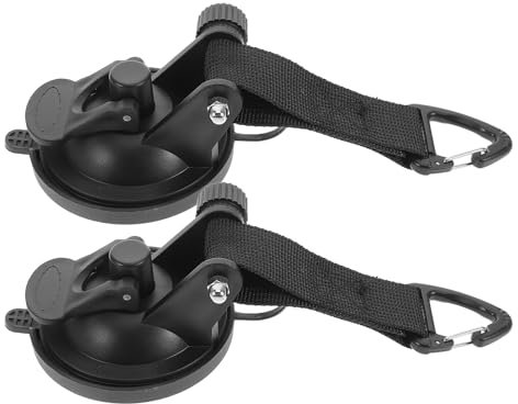 YARNOW 2 Ganci per Tazze Resistenti per da Campeggio Montaggio su Auto Camper Riparo Clip Portatile Sicura