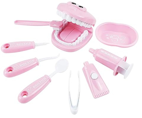 Juega Doctor Set for Kids, Finge jugar con juguetes dentista, Juego de rol dentista Juego educativo del médico Playset para niñas, niños y niños