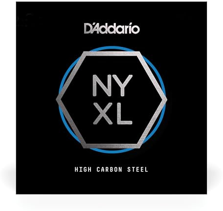 D'Addario NYS010 - Singola corda in acciaio liscio per chitarra, scalatura .010