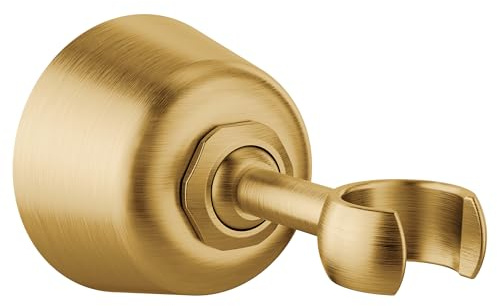 Moen 114348BG Wall Mounted Handheld Shower Bracket Kit, Brushed Gold
