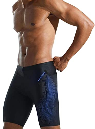 Bain pour Homme | Bain réglable pour garçon | Bain compétition pour Adolescents | Short Bain Sport à séchage rapi