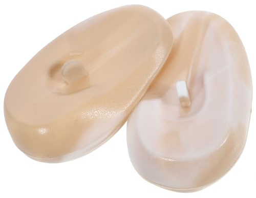 CRAFTHROU Copriorecchie Vestibilità Sicura e Confortevole 1 in Silicone per Tintura Chioma per Saloni di Bellezza e Parrucchieri