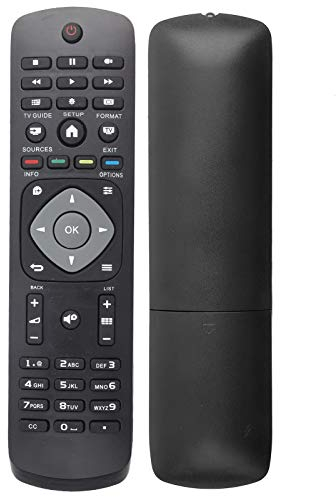 Yeepin Uno para Todos los televisores remotos de reemplazo de Philips, reemplazo del Controlador de Control Remoto Universal para Todos los televisores Inteligentes LCD LED de Philips