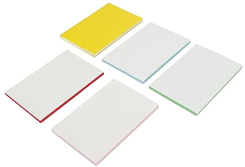 6 Blocchi di Gomma da Intagliare, Blocchi di Gomma da Intagliare Tetragonum Colorato Sandwiching Double Face Fai da Te Blocco di Gomma Timbro Intaglio per Cartolina