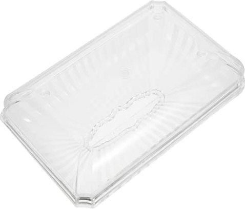 Cabilock Elegante Tissue-aufbewahrungsbox Aus Acryl Wandmontierter Tissue-Spender Modernes Design