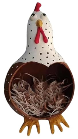 Cestino per la raccolta delle uova | Simpatico organizer per dal design di pollo - Supporto per arredamento domestico per la casa, la fattoria, la scuola, il dormitorio, lo studio