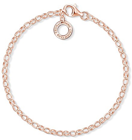 Thomas Sabo Damen Charm-Armband Classic Roségold Charm Club 925 Sterling Silber X0243-415-40
