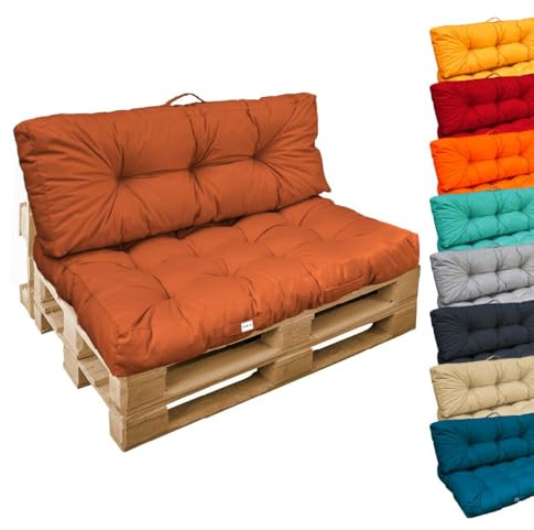 Linxor - Kit de Coussins pour Palette capitonnés - Plusieurs Coloris