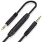 Cable Audio de Repuesto para Auriculares Beats Cable AUX Jack de 3,5mm Compatible con Beats Solo2 Solo3 Studio3 Wireless HD Pro by Dr. Dre Sony WH-1000XM4 WH-1000XM5 con Micrófono y Control de Volumen