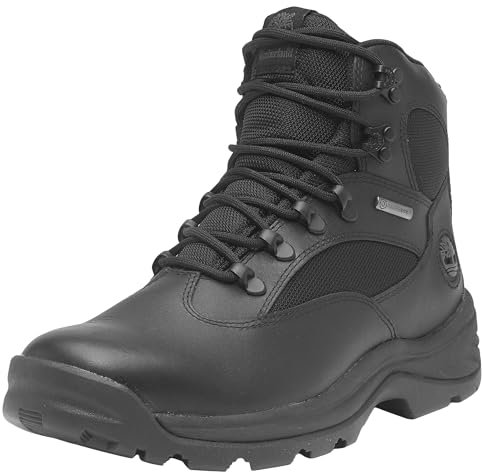 Timberland Men's Chocorua Trail Mid Waterproof Hiking Boot, Black-NEW 2024, 10 Medium