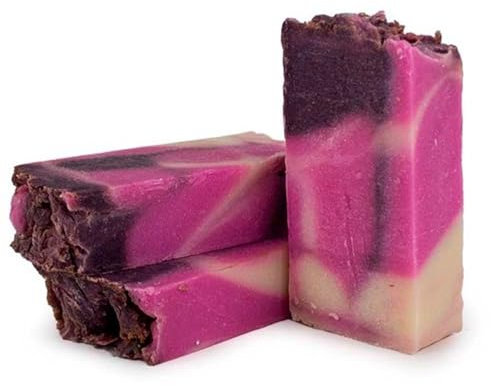 Jabón artesano de Centella Asiática y Rosa Mosqueta (90g) - Calma pieles con dermatitis, psoriasis o muy secas - Cicatrizante