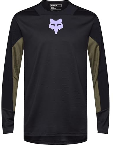 Fox Defend Park - Maglia da Uomo, Taglia M, Colore: Nero