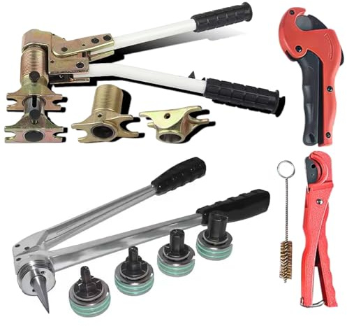 VNATWGOO Kit De Herramientas Manuales De Abocardado De Tubos, Herramientas Industriales De Prensado Y Prensado De Tubos, para FontaneríA DoméStica