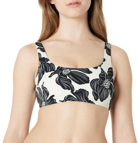 Amazon Essentials Top de Bikini con Cuello Cuadrado Mujer