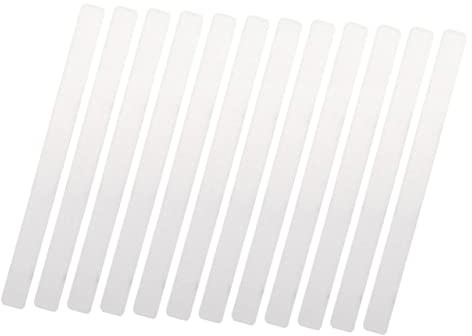 Kisangel 12 piezas Etiquetas para Plantas Acrílicas Resistentes para Jardín Macetas y Viveros Marcadores Reutilizables con Diseño de para Identificación Duradera de Flores y Cultivos