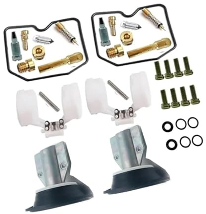 Förgasarreparationssats Flytkolv Membran Flytventil, for Kawasaki for ER-5 for ER500 1997-2005 for ER 500 Motorcykel(Style4)