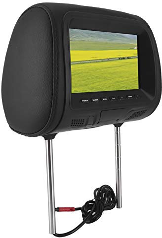01 02 015 Lecteur DVD d'Appui-tête et Moniteur CD Portable de Voiture avec Support