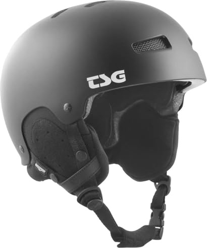 TSG Gravity Solid Color Skihelm Schwarz/Grau XXL - 59-61 cm