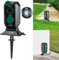 Royal Gardineer Gartensteckdosen: 2-fach-Garten-Steckdose mit Zeitschaltuhr, bis 3.680 Watt, IP44 (Zeitschaltuhr Outdoor, Steckdose mit außen, Verlängerungskabel)