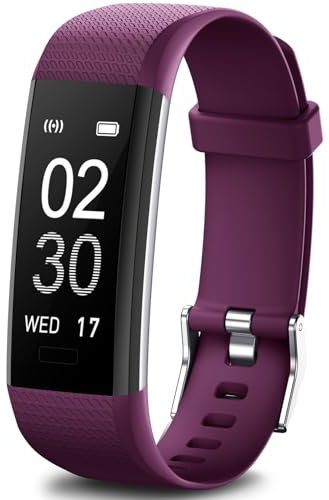 Runlio Fitness Tracker with Heart Rate Monitor,Sleep Monitor with 14 Sports Mode,Activity Tracker with Step,Calories Counter,IP67Waterproof with Stopwatch Pedometer for Kids,Women Men (2025 version)