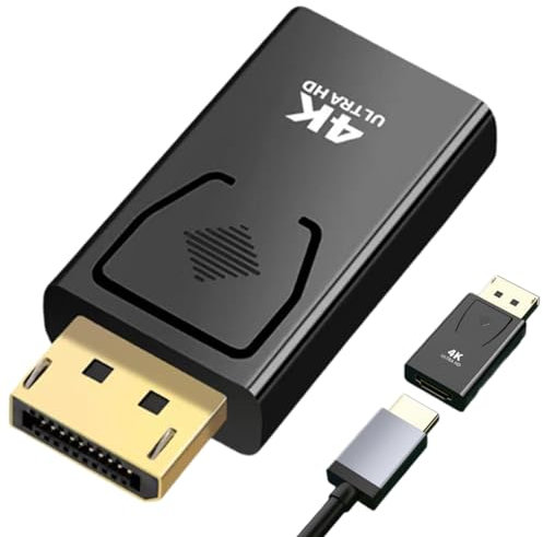 Display Port DP Male To HDMI Female Adapter Converter For 4K HD 1080P HDTV Desktop, Laptop, Projector, Monitor, HDTV